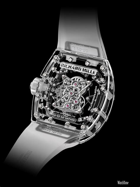 transparent richard mille|Richard Mille sapphire price.